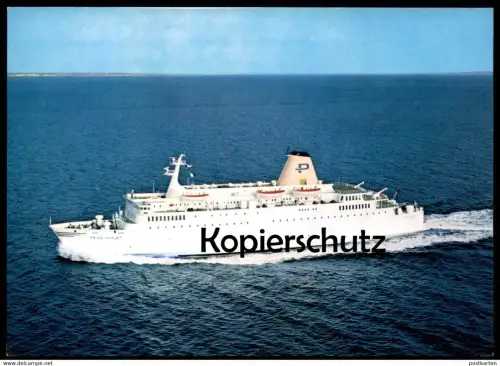ÄLTERE POSTKARTE MS PRINZ HAMLET PRINZENLINIEN PASSAGIERFÄHRE Schiff Motorschiff ship postcard AK Ansichtskarte cpa