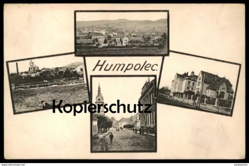 ALTE POSTKARTE HUMPOLEC Ceska Tschechische Repubilk Czech republic Ansichtskarte postcard