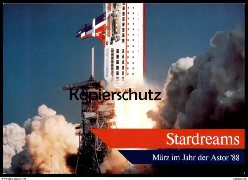 ÄLTERE POSTKARTE MS ASTOR 88 STARDREAMS KREUZFAHRTSCHIFF HADAG CRUISE LINE Schiff Motorschiff ship Rakete Canaveral cpa