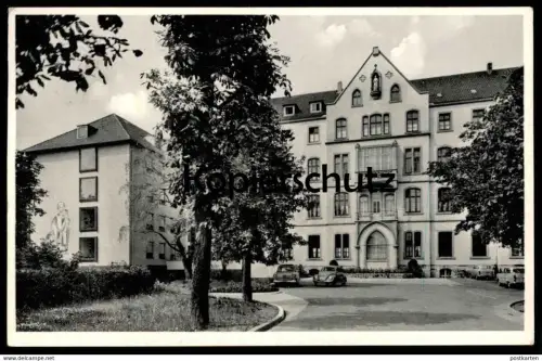 ALTE POSTKARTE PADERBORN ST. JOSEFS KRANKENHAUS Hospital Ansichtskarte postcard AK cpa