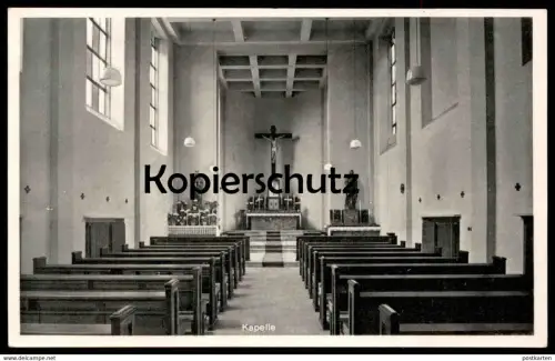 ALTE POSTKARTE PADERBORN KRANKENHAUS DER BARMHERZIGEN BRÜDER KAPELLE Barmherzige Brüder Hospital Ansichtskarte postcard