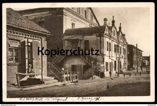 ALTE POSTKARTE WLADIMIR-WOLYNSK SYNAGOGE SYNAGOGUE JEW JEWISH JUDAICA JUDAIKA WOLODYMYR WOLYNKSYJ cpa postcard AK