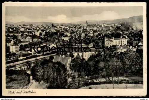 ÄLTERE POSTKARTE BLICK AUF ISERLOHN BAHNHOF MIT DAMPFLOK WAGGONS Locomotive à vapeur Zug station gare cpa postcard AK
