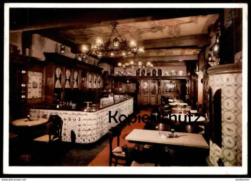 ALTE POSTKARTE MÜNSTER WESTFALEN 1937 STUHLMACHERS BIERSTUBEN STUHLMACHER Ansichtskarte postcard cpa AK