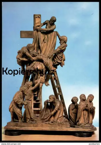 ÄLTERE POSTKARTE TREBECHOVICKY BETLEM TREBECHOVICE SNIMANI KRIPPE crib Tschechische Republik Ceska Cesko Ansichtskarte