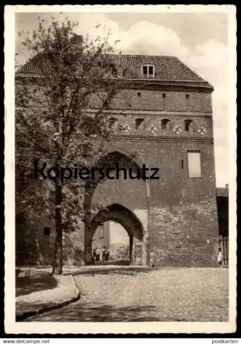 ALTE POSTKARTE THORN NONNENTOR TOR TORUN OSTPREUSSEN Sanitäts Abteilung Thorn Polska Poland Polen Ansichtskarte postcard