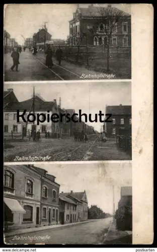 ALTE POSTKARTE MARIADORF BAHNHOFSTRASSE ALSDORF Gleise AK cpa Ansichtskarte postcard