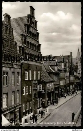 ÄLTERE POSTKARTE LÜNEBURG RATS-APOTHEKE Ratsapotheke pharmacy pharmacie M. Sieben Ansichtskarte AK cpa postcard