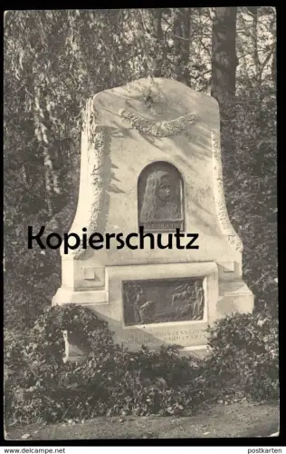 ALTE POSTKARTE DARMSTADT PRINZESS ELISABETH-GEDENKSTEIN DENKMAL Prinzessin princess monument Ansichtskarte cpa postcard