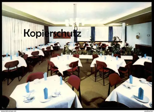 ÄLTERE POSTKARTE BAD NAUHEIM KURPARK SANATORIUM SPEISESAAL Ansichtskarte AK cpa postcard