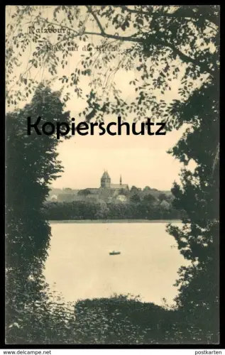 ALTE POSTKARTE RATZEBURG BLICK AUF DIE KIRCHE SCHLESWIG-HOLSTEIN cpa postcard AK Ansichtskarte