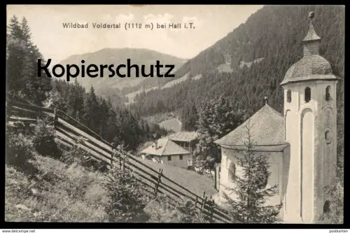 ALTE POSTKARTE WILDBAD 1112 m VOLDERTAL VOLDERS TUFELS BEI HALL IN TIROL Österreich Ansichtskarte AK cpa postcard