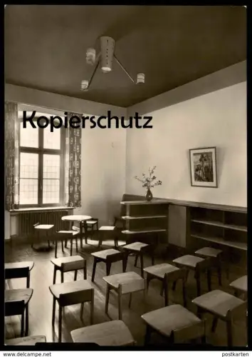 ALTE POSTKARTE MÜNSTER WESTFALEN BORROMAEUM MUSIKRAUM Collegium Kollegium Kolleg Priesterseminar Kirche Ansichtskarte AK