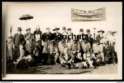 ALTE FOTO POSTKARTE NORDERNEY LÄNDERTREFFEN GRIECHENLAND NORDERNEY Karneval ? Schminke carnival carneval ? photo