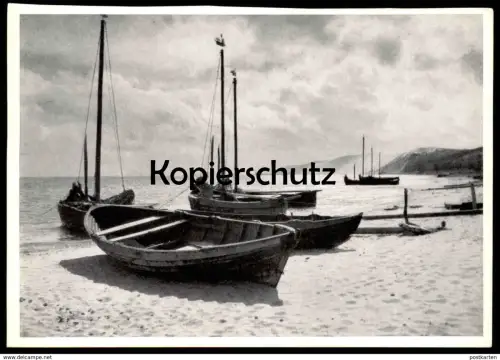 ÄLTERE POSTKARTE KEITELKÄHNE BEI PILLKOPPEN KURISCHES HAFF Kurische Nehrung Rossitten Morskoje postcard AK Ansichtskarte