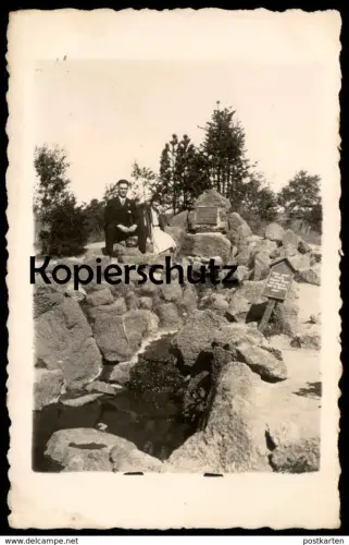 ALTE FOTO POSTKARTE LENNEQUELLE WINTERBERG ASTENBERG SAUERLAND Quelle Lenne source cpa postcard Ansichtskarte AK