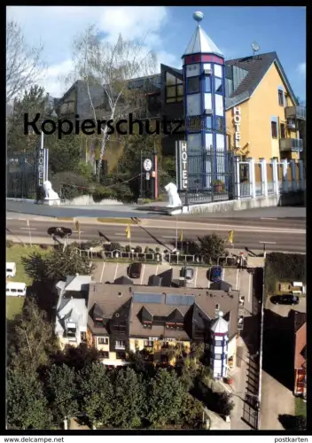 POSTKARTE EUSKIRCHEN DESIGN HOTEL LÖWEN Löwe lion lions postcard AK Ansichtskarte cpa