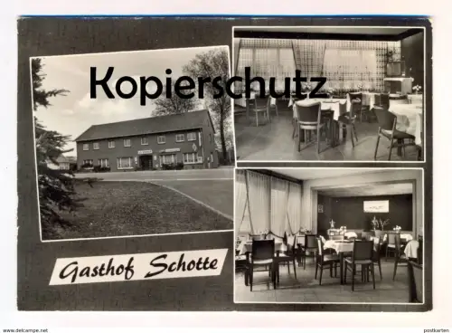 ALTE POSTKARTE LINGEN EMS GASTHOF FRANZ SCHOTTE ESTRINGEN 5 FREMDENZIMMER IMBISS cpa AK Ansichtskarte postcard