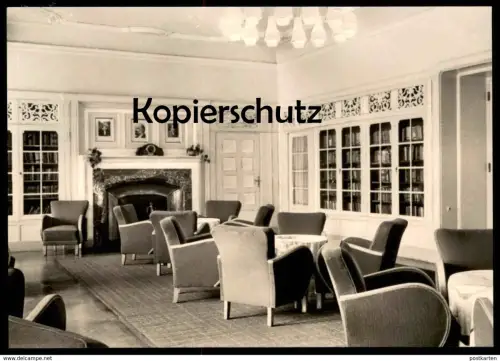 ÄLTERE POSTKARTE BIBLIOTHEK NEUFAHRLAND BEI POTSDAM SANATORIUM HEINRICH HEINE Library Bibliotheque Neu Fahrland postcard