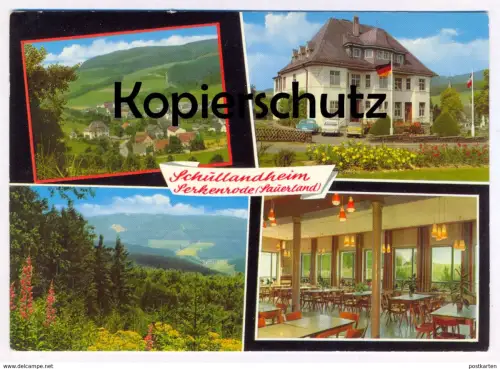 ÄLTERE POSTKARTE SERKENRODE SCHULLANDHEIM DER STADT REMSCHEID FINNENTROP SAUERLAND AK Ansichtskarte postcard cpa