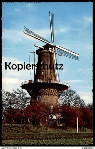 ÄLTERE POSTKARTE HOLLANDSE MOLEN WINDMÜHLE Mühle Mill Moulin à vent Dutch Windmill Nederland postcard cpa AK