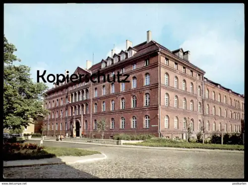 ÄLTERE POSTKARTE GDANSK GMACH POCZTY POLSKIEJ KTOREJ PRACOWNICY 1939 Danzig Polska Poland postcard Ansichtskarte cpa AK