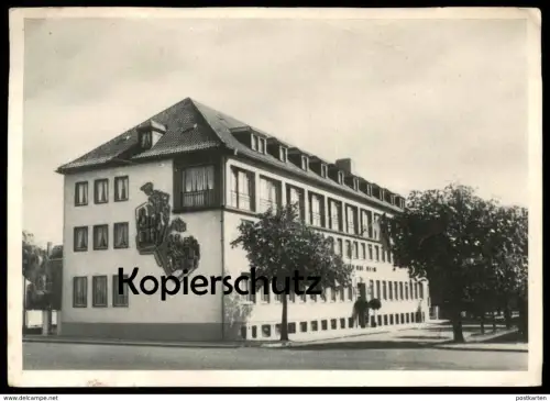 ALTE POSTKARTE ESSEN ALTENHEIM OTTO-HUE-HEIM ARBEITERWOHLFAHRT SORGT FÜR EINEN ANGENEHMEN LEBENSABEND AWO Ansichtskarte