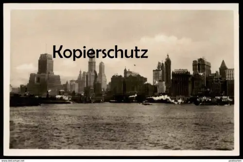 ALTE POSTKARTE NEW YORK CITY MANHATTAN NORDDEUTSCHER LLOYD BREMEN N.Y. Dampfer postcard cpa AK Ansichtskarte
