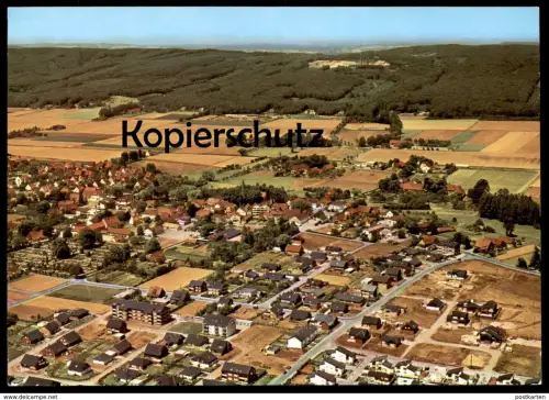 ÄLTERE POSTKARTE LIENEN IN WESTFALEN LUFTBILD TOTAL TOTALANSICHT GESAMTANSICHT Teutoburger Wald postcard Ansichtskarte