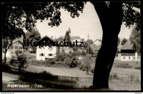 ÄLTERE POSTKARTE BAYERSOIEN Oberbayern Saulgrub Bayern Ansichtskarte AK cpa postcard