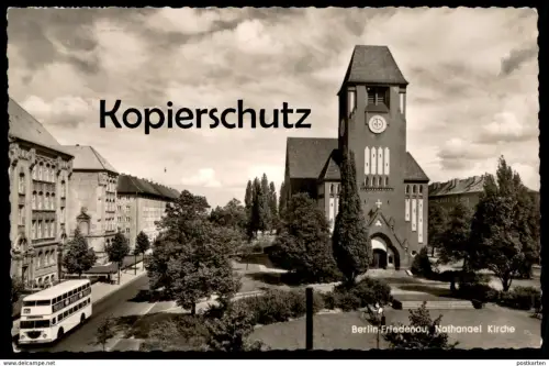 ALTE POSTKARTE BERLIN FRIEDENAU NATHANAEL KIRCHE church église Ansichtskarte AK cpa postcard