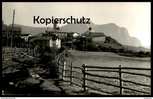 ALTE POSTKARTE LAION POSTA PONTE GARDENA 1954 LAJEN POST WAIDBRUCK Laiun Bozen Bolzano AK Ansichtskarte cpa postcard