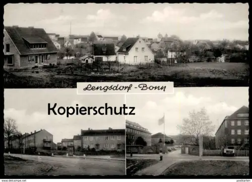 ÄLTERE POSTKARTE BONN LENGSDORF NEUBAUTEN WIRTSCHAFTSMINISTERIUM Ministerium Ansichtskarte AK