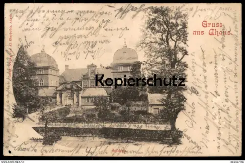 ALTE POSTKARTE GRUSS AUS AHAUS SCHLOSS Burg chateau castle Ansichtskarte AK postcard cpa