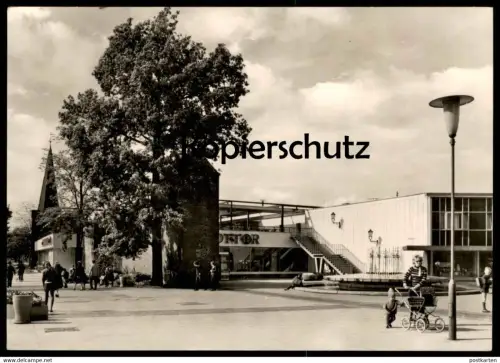 ÄLTERE POSTKARTE COTTBUS HO-GASTSTÄTTE AM STADTTOR CHOSEBUZ Kinderwagen pushchair Ansichtskarte AK cpa postcard