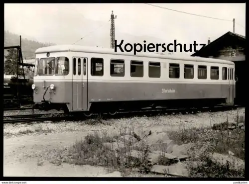 ÄLTERE POSTKARTE ZILLERTALBAHN TYROL TRIEBWAGEN VT72 BJ 1954 Eisenbahn Chemin de fer Railway Eisenbahn Lokomotive Lok