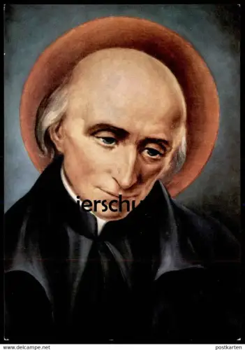 ÄLTERE POSTKARTE HEILIGER VINZENZ PALLOTTI NACH EINEM GEMÄLDE VON ALFRED GOTTWALD Ansichtskarte postcard cpa AK