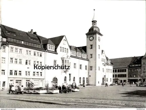 ÄLTERES GROSSES FOTO FREIBERG RATSAPOTHEKE RATHAUS 23 cm x 17 cm Bild photo