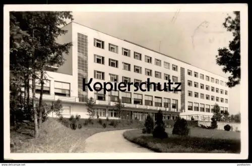 ALTE POSTKARTE DOBRISI SANATORIUM FÜR NERVENKRANKHEITEN 1948 Tschechische Republik Ansichtskarte cpa postcard AK