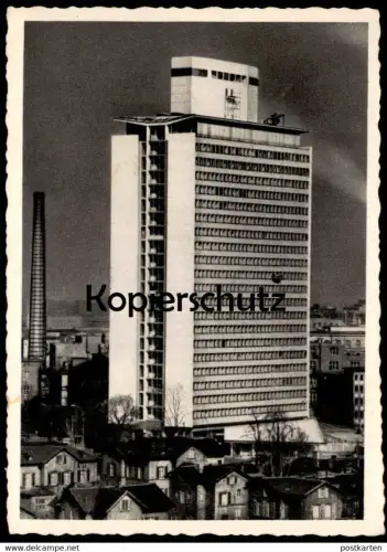 ÄLTERE POSTKARTE LUDWIGSHAFEN AM RHEIN HOCHHAUS DER BASF SCHORNSTEIN HÄUSER AK postcard Ansichtskarte cpa