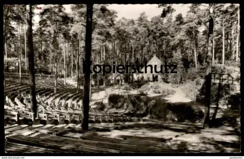 ÄLTERE POSTKARTE MEPPEN EMS FREILICHTBÜHNE Bühne Theater postcard Ansichtskarte AK cpa