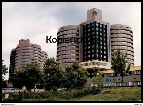 ÄLTERE POSTKARTE UNIVERSITÄTSSTADT MÜNSTER UNIKLINIK Hospital Krankenhaus cpa postcard Ansichtskarte AK