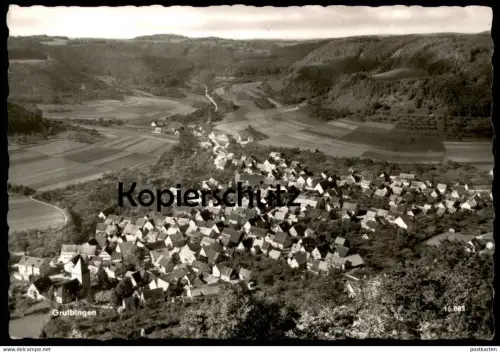 ÄLTERE POSTKARTE GRUIBINGEN SCHWÄBISCHE ALB WINKELBACHTAL CAMPINGPLATZ LANDKREIS GÖPPINGEN Ansichtskarte postcard cpa AK