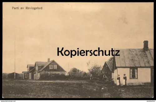 ALTE POSTKARTE PARTI AV REVINGEHED PANORAMA bei Revingeby Sverige Schweden Ansichtskarte postcard cpa AK