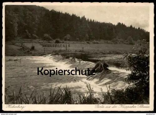 ALTE POSTKARTE HACHENBURG PARTIE AUS DER KROPPACHER SCHWEIZ Kroppach Nister Ansichtskarte cpa AK postcard