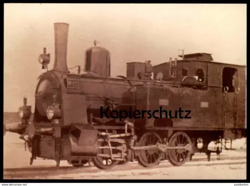 ÄLTERE REPRO POSTKARTE DAMPFLOK Cn2 BJ 1910 locomotive à vapeur steam train Henschel cpa Ansichtskarte postcard AK