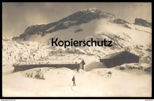 ALTE POSTKARTE MAURIZALM HOCHLEGER HAIDACHSTELLWAND ROFAN Mauritzalm Tirol Achensee bei Wiesing Maurach Ansichtskarte