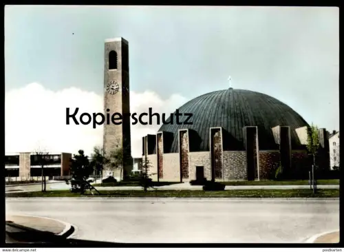 ÄLTERE POSTKARTE INGOLSTADT DONAU PIUSKIRCHE Kirche church église postcard cpa AK Ansichtskarte