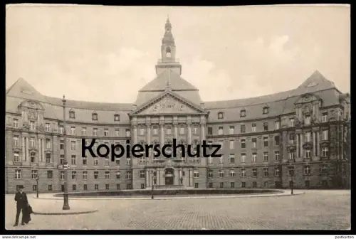 ALTE POSTKARTE PRESSLUFT-ENTSTÄUBUNGSANLAGE IM KÖNIGL. JUSTIZGEBÄUDE IN KÖLN Maschine machine Ansichtskarte AK postcard