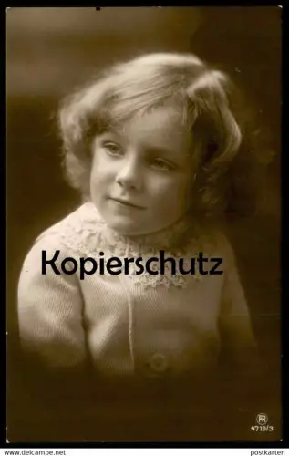 ALTE POSTKARTE MÄDCHEN KIND Enfant Fille Jeune Femme Young girl child woman Rotophot 4719/3 postcard Ansichtskarte